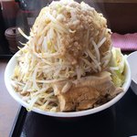 麺屋 夢幻 - しょうゆ 麺300g 野菜増し増し 脂増し