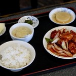 Choukaen - （酢豚）日替りランチ