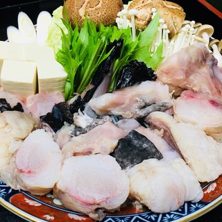 アンコウ鍋コース 4 000円 魚よし 西鉄久留米 魚介料理 海鮮料理 食べログ
