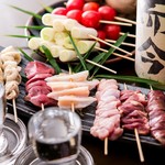 居酒屋よっちゃん - 【大山鶏・備長炭使用】 備長炭炭火で焼く串焼きは人気メニュー