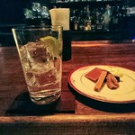 BAR TALISKER - ジントニック、撮り忘れていた。