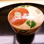 味 ふくしま - 寒椿の可愛い器