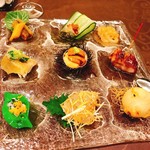 THE DINING シノワ唐紅花＆鉄板フレンチ蒔絵 - 