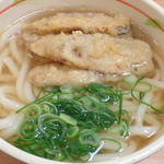 九州大学 医系食堂 - 「ごぼう天うどん」（260円）