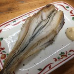 鳥源 - こまい、開いてから食べます