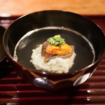 松川 - 帆立真丈、ばちこのお椀