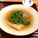 松川 - 猪と筍の鍋