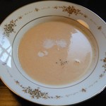 リンデン - 2月のワッフルランチ（飯盛産人参のポタージュスープ）