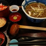 Soji bou - 蟹ちらしご飯定食