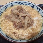丸亀製麺 - 肉玉あんかけうどん　620円