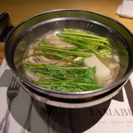 別邸 山風木 - せり鍋