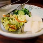 うなぎ処　もりやま - お漬物