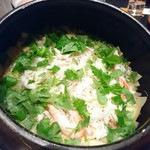 日本料理 晴山 - 蟹ご飯