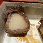 日本料理 晴山 - ◎飛騨牛・筍巻き