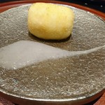 日本料理 晴山 - ◎タラバカニ・クリームコロッケ　玉ねぎソース