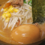 王時計 - みそラーメン　ズームアップ