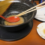 王時計 - みそラーメン＆餃子　完食