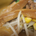 王時計 - みそラーメン　ズームアップ