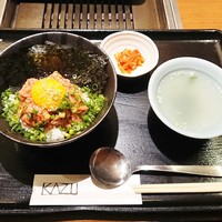 焼肉家 KAZU 神楽坂 - ローストビーフ丼