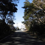 島武水産 - 前の道