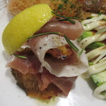 ビストロ アオキ - タラの生ハム包み