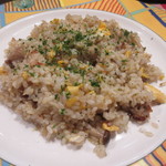 ビストロ アオキ - 鶏肉とキノコのピラフ