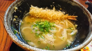 Sanukiudontomiya - 釜玉かけうどん(？)