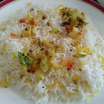 カーン・ケバブ・ビリヤニ - ランチのライス