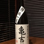 Kaisenshubou Ichinosuke - 特別純米酒　亀吉