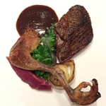 アルゴリズム - ⑧不変のalgorithme（ブレス産鳩、ポロネギ、いちじくのサンチュベールソース）