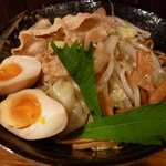 麺屋わっしょい - 男のまぜ麺　野菜トッピング