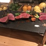 アペリティフ - 熟成肉は香り・味・歯ごたえともに絶品