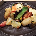 Ootoya-大戸屋- - 1802_Ootoya-大戸屋- Neo Soho_TORI KUROZU SET＠98,000Rp(鶏黒酢定食) 野菜も多く健康的