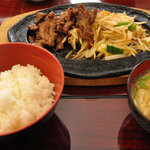 鈴屋 - ランチメニューの焼肉定食