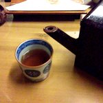 蕎亭 大黒屋 - 蕎麦湯は薄めで出汁の香りを楽しんで