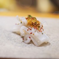 天寿し 京町店 - 赤烏賊に雲丹ととび子