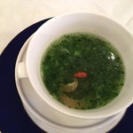 中国料理 春蘭門 - 菜の花のスープ