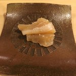 旬美にしかわ - 真珠貝の貝柱。粕漬け。