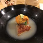 旬美にしかわ - 金目鯛と雲丹