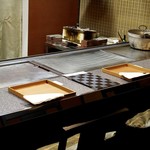 日本料理 きた川 - カウンター席