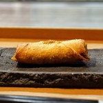 日本料理 きた川 - ☆スッポンの春巻き