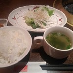 Yakinikuya Enzu - ご飯のお代わりはありませんでした！