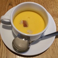 PIZZERIA　37 - セットのにんじんのポタージュ