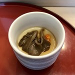 すし仁 - 冷たい茶碗蒸しです。