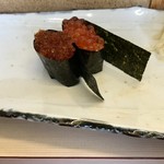 すし仁 - とびっこ、いくらです。