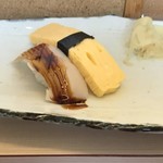 すし仁 - 蛸、たまごです。