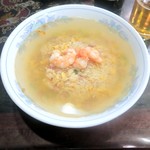 慶楽 - スープ入りヤキメシ￥1030