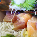 黒潮ダイニング - 伊勢海老・あわび姿造り! 金の究極海鮮丼☆