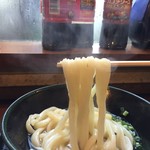 こころ - 太さが違う手切りのうどんでした。