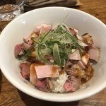 中華そば 先﨑 - 肉飯